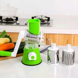 Multifunctional Manual Vegetable TABLE TOP DRUM  Cutter Slicer(random color )